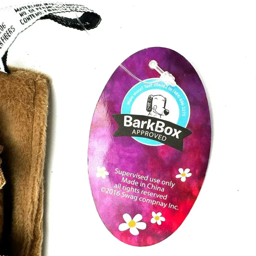 BARK BOX | NEW RARE Hippie Vest Medium Dog Water Swim Toy Floats Squeaks Durable